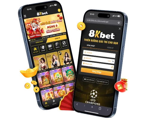 Giao diện mobi 8KBET